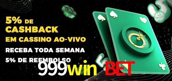 Promoções do cassino ao Vivo 999win bet